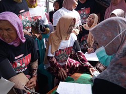 Relawan Ganjar Gelar Cek Kesehatan Gratis untuk Masyarakat Banjar