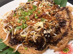 Resep Omelet Tahu Krispi Saus Kecap, Lauk Sedap Nasi Putih