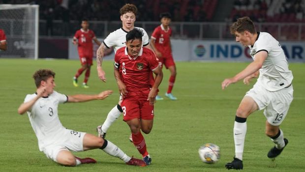 Arkhan Fikri, Timnas Indonesia U-20 vs Selandia Baru. (Dok PSSI)