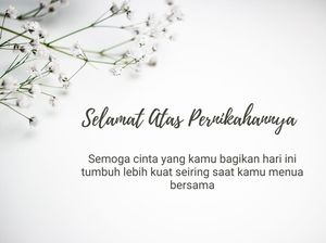 60 Ucapan Pernikahan untuk Teman hingga Rekan Kerja, Lucu dan Tak Biasa 60 Ucapan Pernikahan untuk Teman hingga Rekan Kerja, Lucu dan Tak Biasa