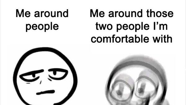 10 Meme yang Pas Buat Si Paling Introvert, Kamu Banget Nggak Nih?