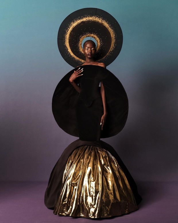 Foto: instagram.com/harris_reed Harris Reed Fall 2023, Look 10/