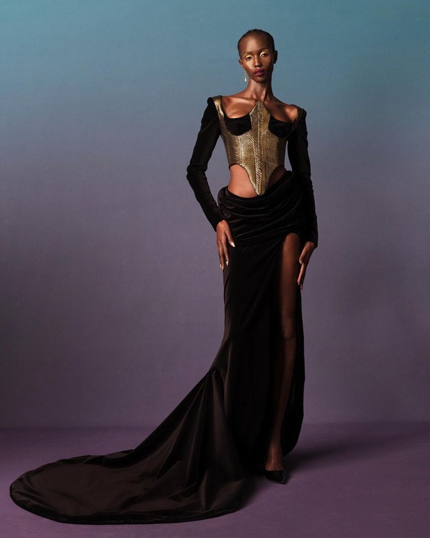 Foto: instagram.com/harris_reed Harris Reed Fall 2023, Look 1/