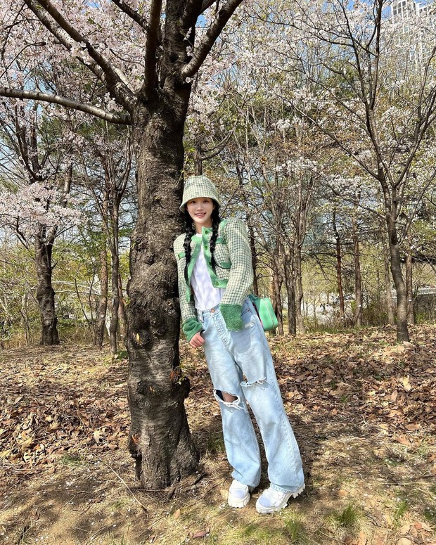 Gaya Kasual Lee Yubi. Foto: Instagram.com/yubi_190