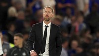 Graham Potter masih masuk dalam daftar buruan Manchester United. Potter dinilai bisa memoles para pemain muda (AP)