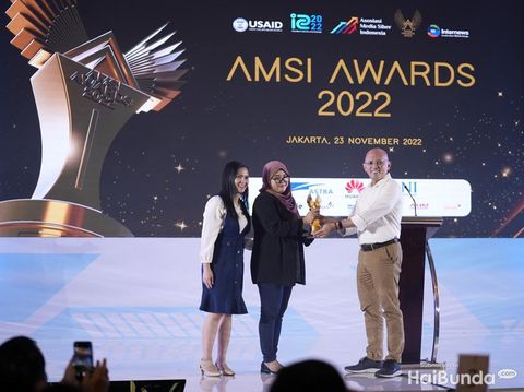 HaiBunda meraih penghargaan AMSI Awards 2022