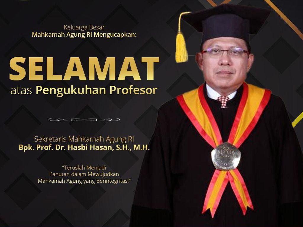 Menelisik Peran Sekretaris MA Prof Hasbi di Skandal Suap Hakim Agung Menelisik Peran Sekretaris MA Prof Hasbi di Skandal Suap Hakim Agung