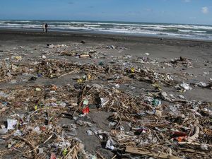 Hii Jorok.. Banyak Sampah Numpuk di Tepi Pantai Gumuk Pasir Yogyakarta Hii Jorok.. Banyak Sampah Numpuk di Tepi Pantai Gumuk Pasir Yogyakarta