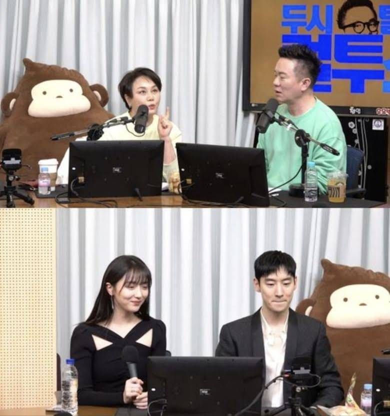 Lee Je Hoon yang bungkam saat dikomentari 'nakal' oleh seorang komedian wanita.