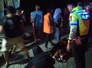 Bus Bawa 15 Penumpang Tabrak Pemotor di Luwu hingga Tewas, Sopir Diamankan