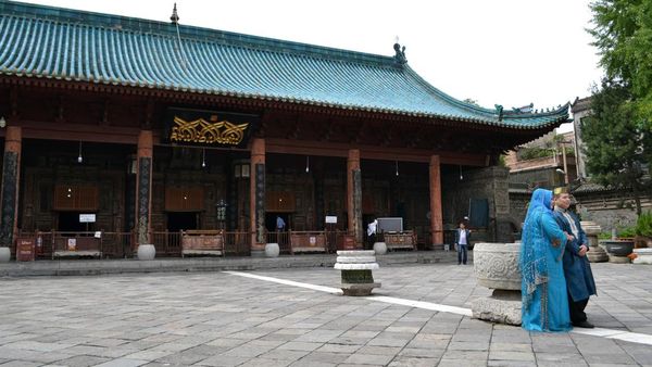 Potret Masjid Raya Xian yang Bentuknya Mirip Kelenteng