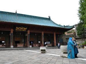 Potret Masjid Raya Xian yang Bentuknya Mirip Kelenteng Potret Masjid Raya Xian yang Bentuknya Mirip Kelenteng