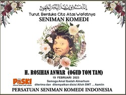 Pelawak Senior Ogud Tom Tam Kakak Jimmy Gideon Meninggal Dunia