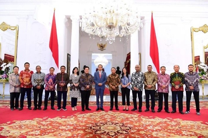 Presiden Jokowi, Erick Thohir, PSSI