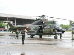Didatangkan ke Lokasi Kapolda Jambi, Super Puma Bisa Evakuasi Tanpa Mendarat