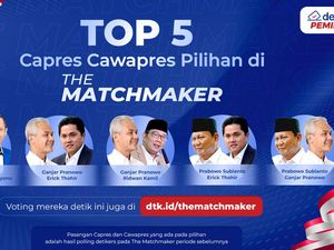 The Matchmaker Tahap Kedua Dimulai! Pilih Duet Capres-Cawapres Favoritmu