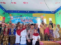 Kisah Bripka Heri Buka TK Gratis demi Pendidikan Anak Desa di Gunungkidul