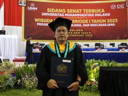 Ali Fauzi Eks Napiter Bom Bali I Raih Gelar Doktor dari UMM