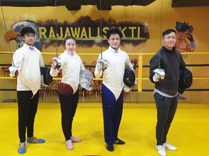 Sasana Rajawali Sakti Ikut Kembangkan Anggar Sasana Rajawali Sakti Ikut Kembangkan Anggar