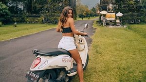 7 Pesona Alexandra Saper yang Diancam Diculik, Diikuti Pria Inggris hingga ke Bali