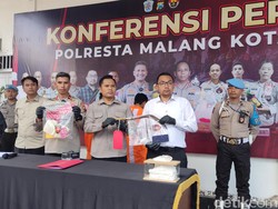 Jambret Bawa Celurit Sasar Perhiasan Emak-emak di Malang Dibekuk