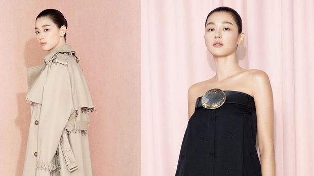 Jun Ji Hyun untuk Burberry