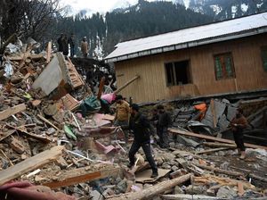 Longsor Hantam Desa di India, 10 Rumah-Kandang Sapi Rusak