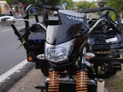 Penampakan Motor Roda 3 Saksi Bisu Kecelakaan Maut Mahasiswa KKN UIN Makassar