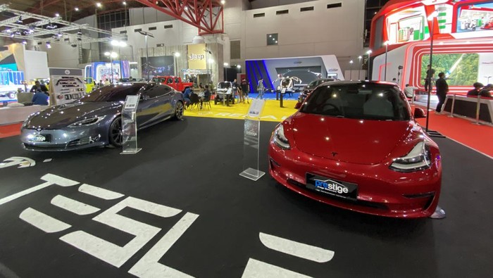 Mobil listrik di IIMS 2023, Tesla