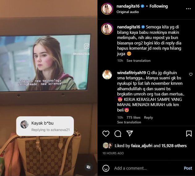 Unggahan Nanda Gita