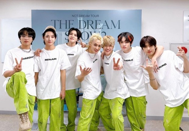 Tujuh anggota NCT dream.