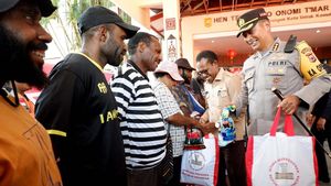 Penyaluran Bantuan Presiden untuk Korban Gempa di Jayapura
