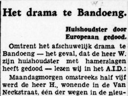 Palu Orang Eropa Renggut Nyawa Nyi Imming di Bandung