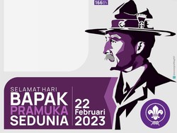 35 Twibbon Hari Bapak Pramuka Sedunia 2023 untuk Tanggal 22 Februari