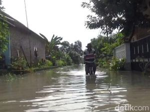 Banjir Rendam 8 Desa di Jombang Imbas Hujan Deras-Luapan Sungai Gunting