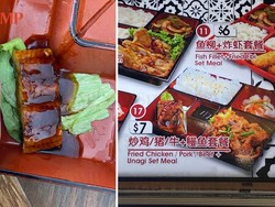 Zonk! Pesan Bento, Pelanggan Ini Dapat Lauk Sebesar Setengah Jari Saja