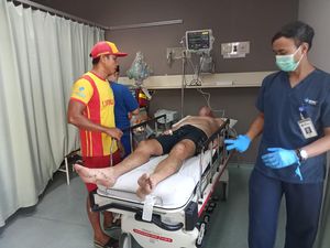 Bule Australia Ditemukan Lemas di Pantai Legian Bule Australia Ditemukan Lemas di Pantai Legian