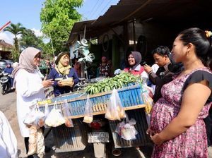 Tugas Baru Penjual Sayur Banyuwangi Kini Kirim Makanan ke Balita Stunting