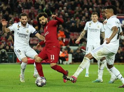 Liverpool vs Real Madrid berlangsung di Anfield dalam leg pertama 16 besar Liga Champions, Rabu (22/2/2023) dini hari WIB.  