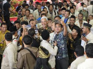 Kala Ganjar Sanjung Megawati di Muktamar Ke-18 Pemuda Muhammadiyah