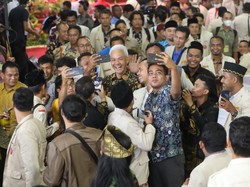 Kala Ganjar Sanjung Megawati di Muktamar Ke-18 Pemuda Muhammadiyah