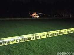 Helikopter Mendarat Darurat di Tulungagung Atas Instruksi Kapolda Jatim