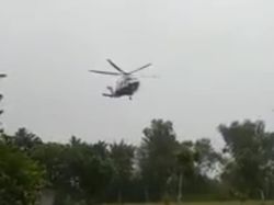 Heli Ditumpangi Kapolda Jatim Mendarat Darurat di Tulungagung!
