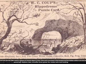 Bisakah Kamu Menemukan 10 Hewan Tersembunyi di Kartu Antik Ini?