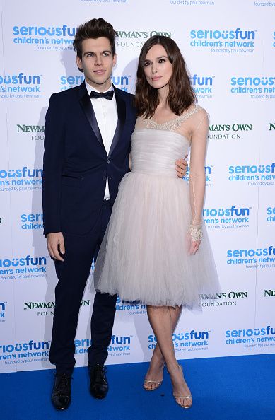 LONDON, ENGLAND - DECEMBER 03:  Keira Knightley (R) and James Righton attend the SeriousFun London Gala 2013 at The Roundhouse on December 3, 2013 in London, England.The Serious Fun Children's Network is a growing community of camps and programs serving children with serious illnesses and their families and was set up by Paul Newman in 1988.  (Photo by Karwai Tang/WireImage)