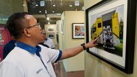 Mengunjungi Pameran Foto Anugerah Jurnalistik BTN