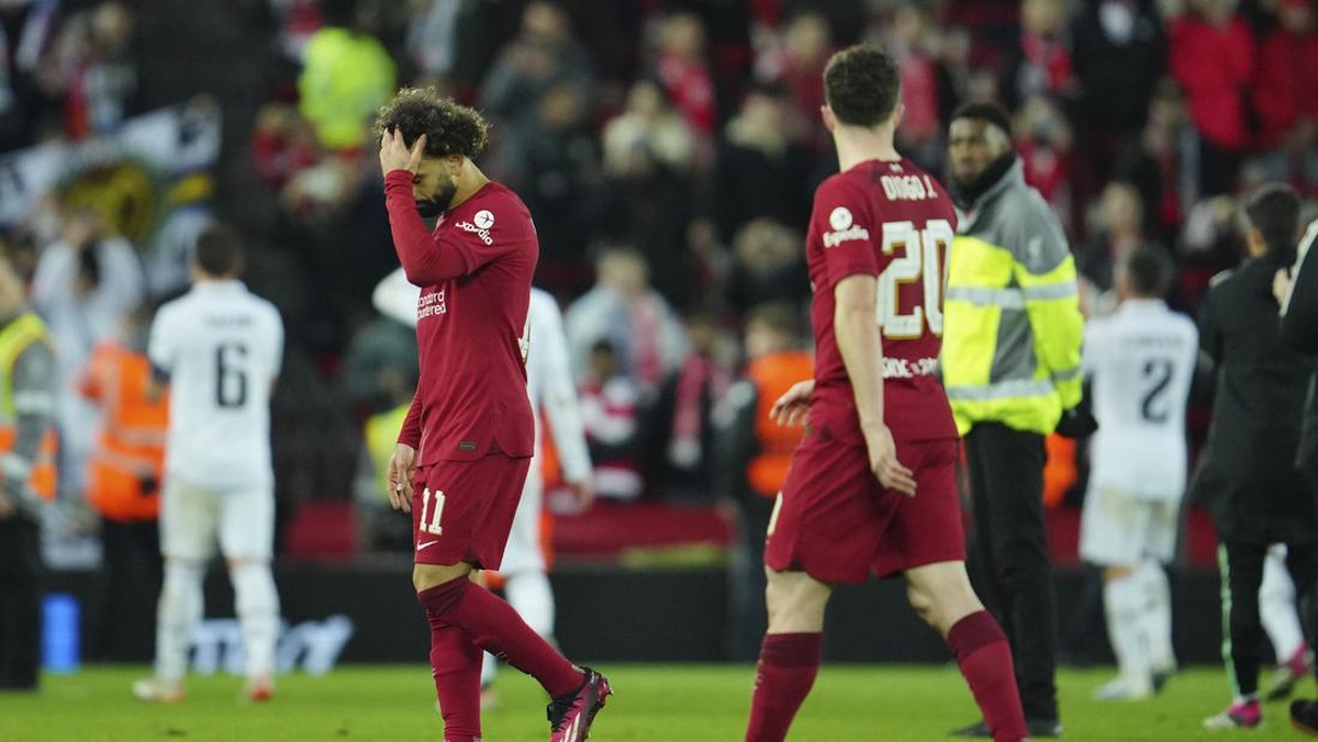 Liverpool dipermalukan Real Madrid di Anfield. (Foto: AP/Jon Super)