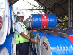 Pertamina Sumbagut Salurkan 8000 Liter Avgas untuk F1H2O Danau Toba