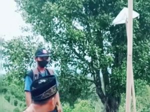 Pastikan Pemilih Meninggal, Petugas Pantarlih Luwu Cek Langsung ke Kuburan