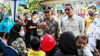 Cegah Stunting, Menkes Blusukan di Gang Sempit Jakarta